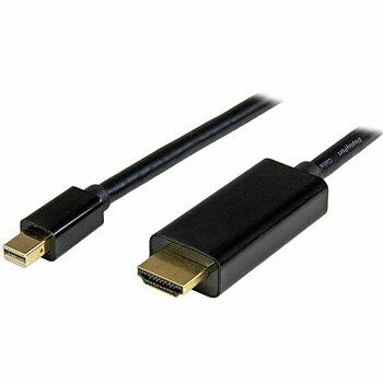 Kabel DisplayPort till HDMI Startech MDP2HDMM1MB 4K Ultra HD Svart 1 m