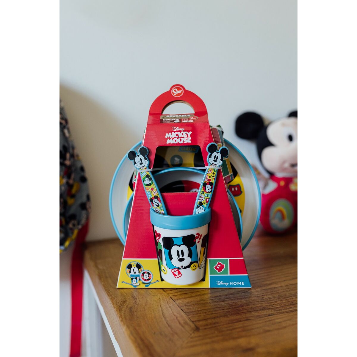 Matset för barn Mickey Mouse CZ11306 Plast (5 Delar) - 3