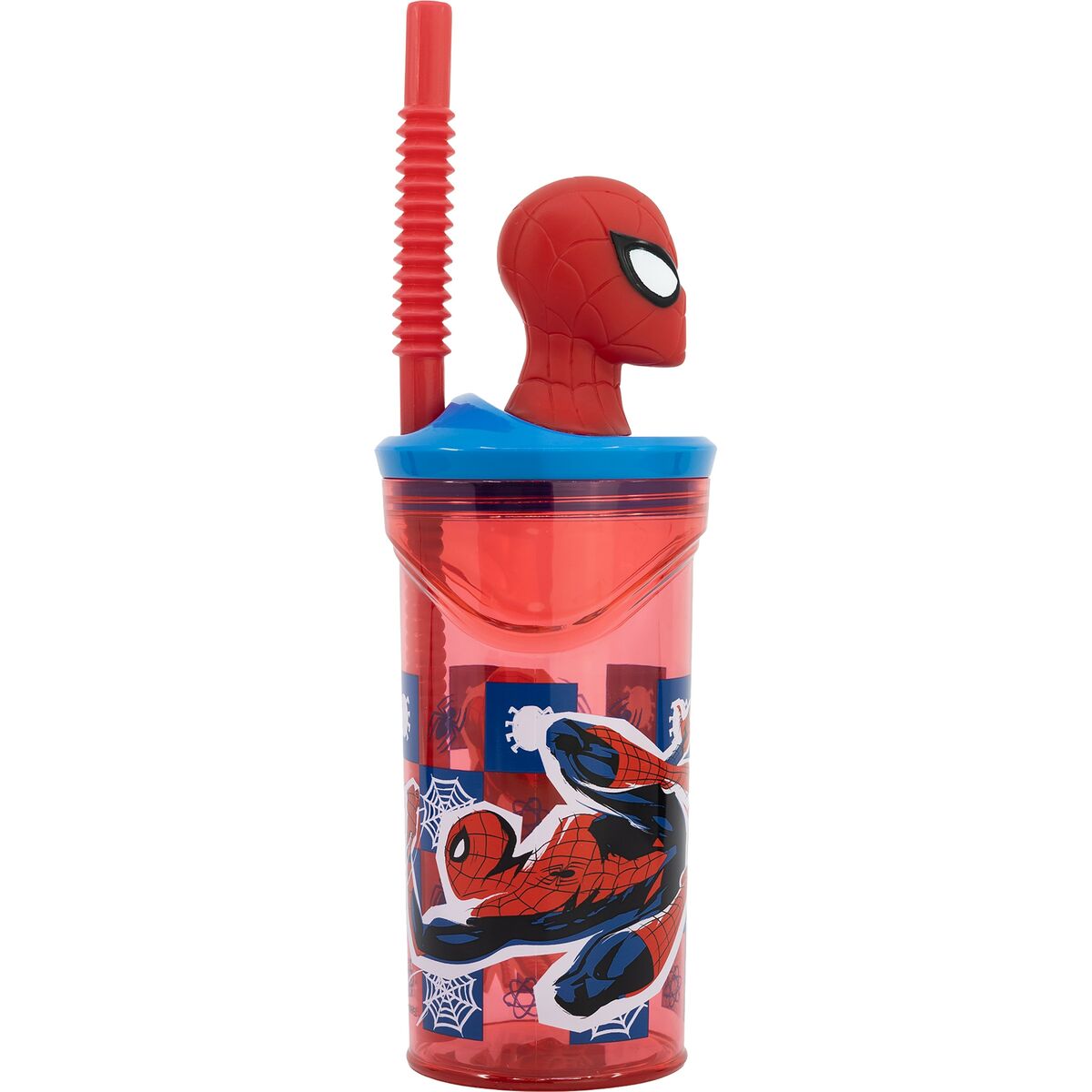 Muggen med Sugrör Spider-Man CZ11338 3D - 3