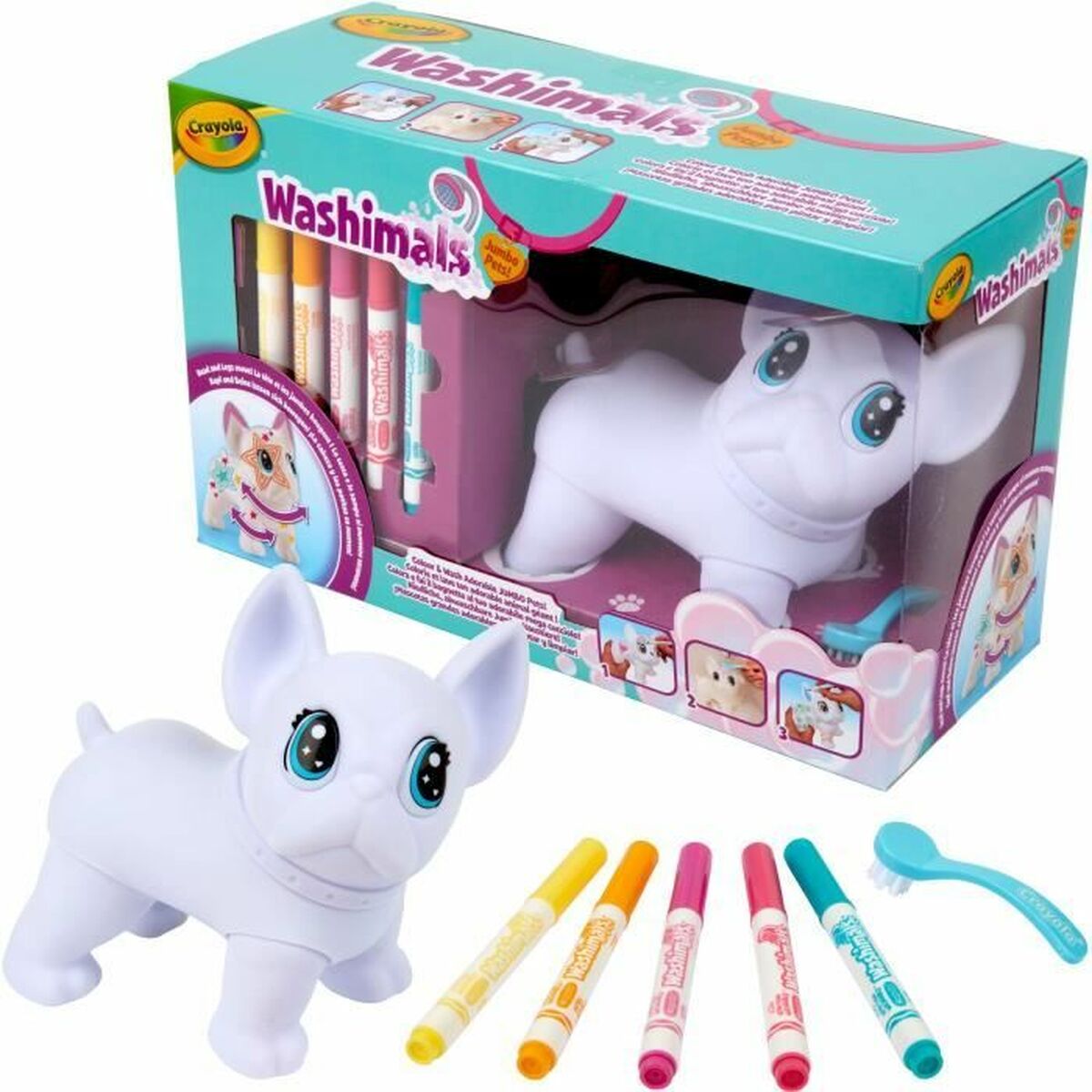Ritningsset Crayola Washimals Jumbo Dog - 3