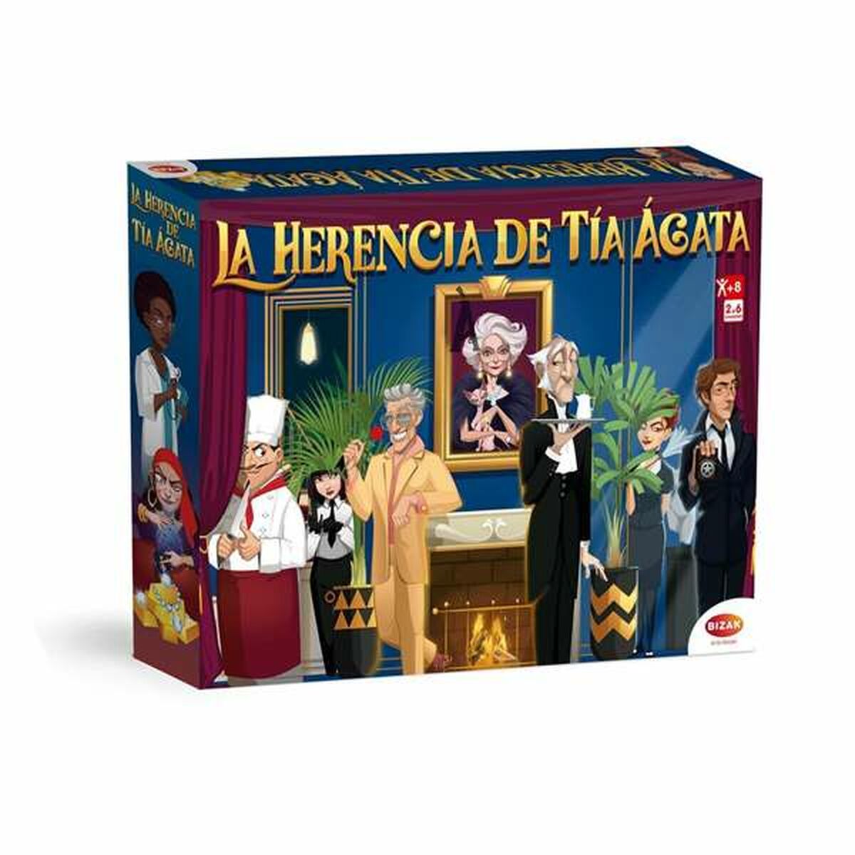 Sällskapsspel Bizak La Herencia de Tía Ágata (ES, EN)