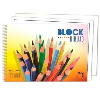 Ritblock Pacsa 20 Blad 130 g/m² 33 x 23 cm Med infälld