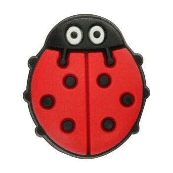 Nål Crocs Ladybug  Röd Nål Träskor