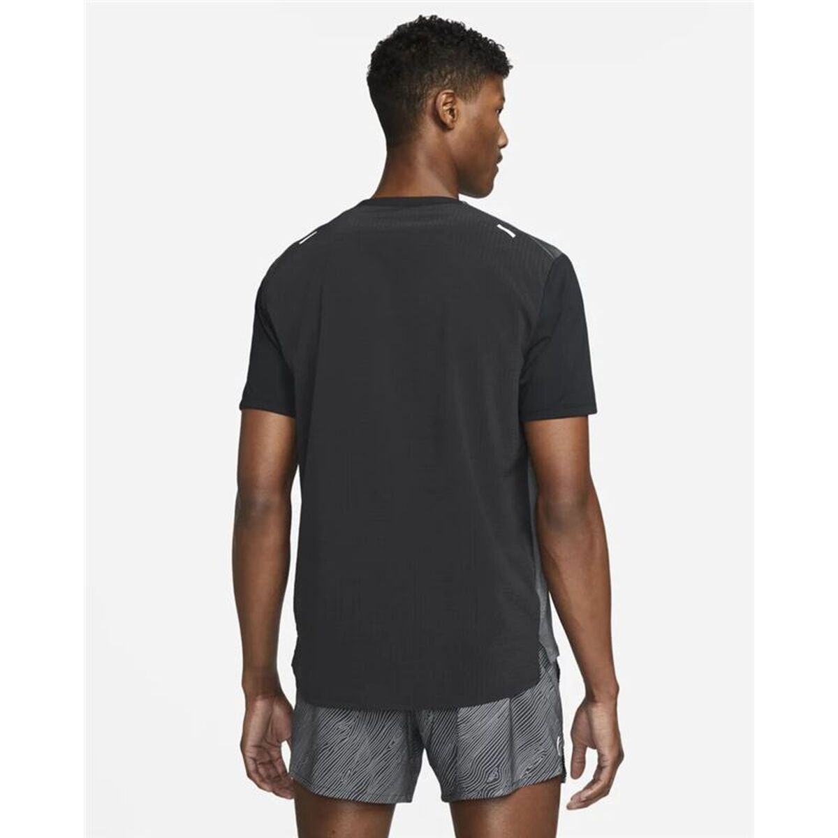 T-shirt med kortärm Herr Nike Dri-FIT Rise 365 Mörkgrå - 2