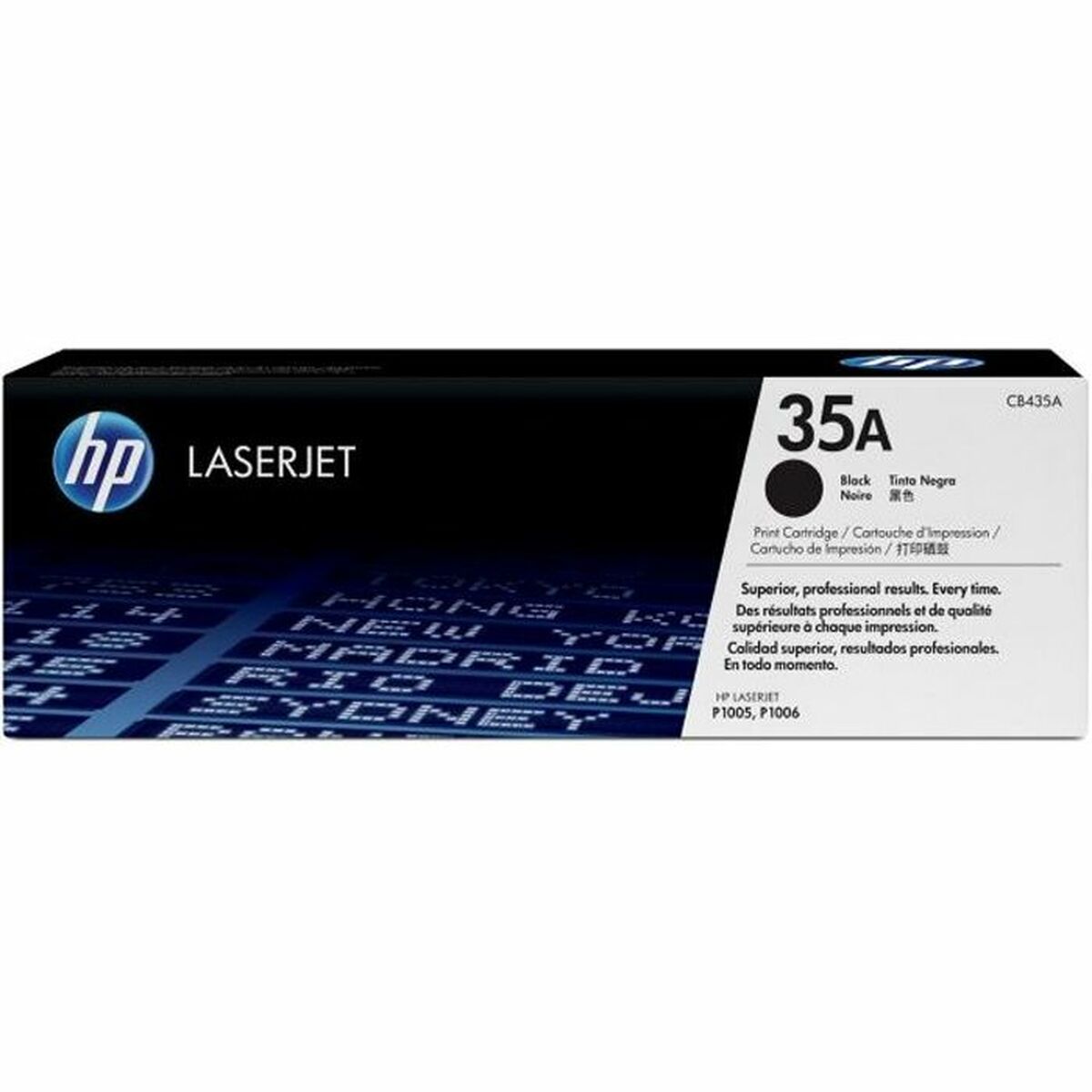 Original Toner HP 35A Svart