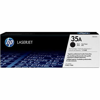 Original Toner HP 35A Svart