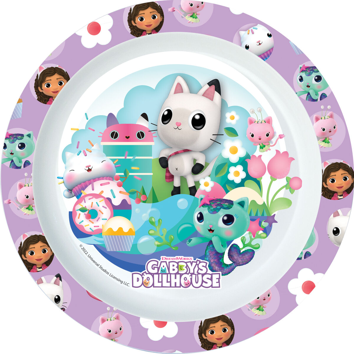 Barnservis set Gabby's Dollhouse Party (5 Delar) - 2