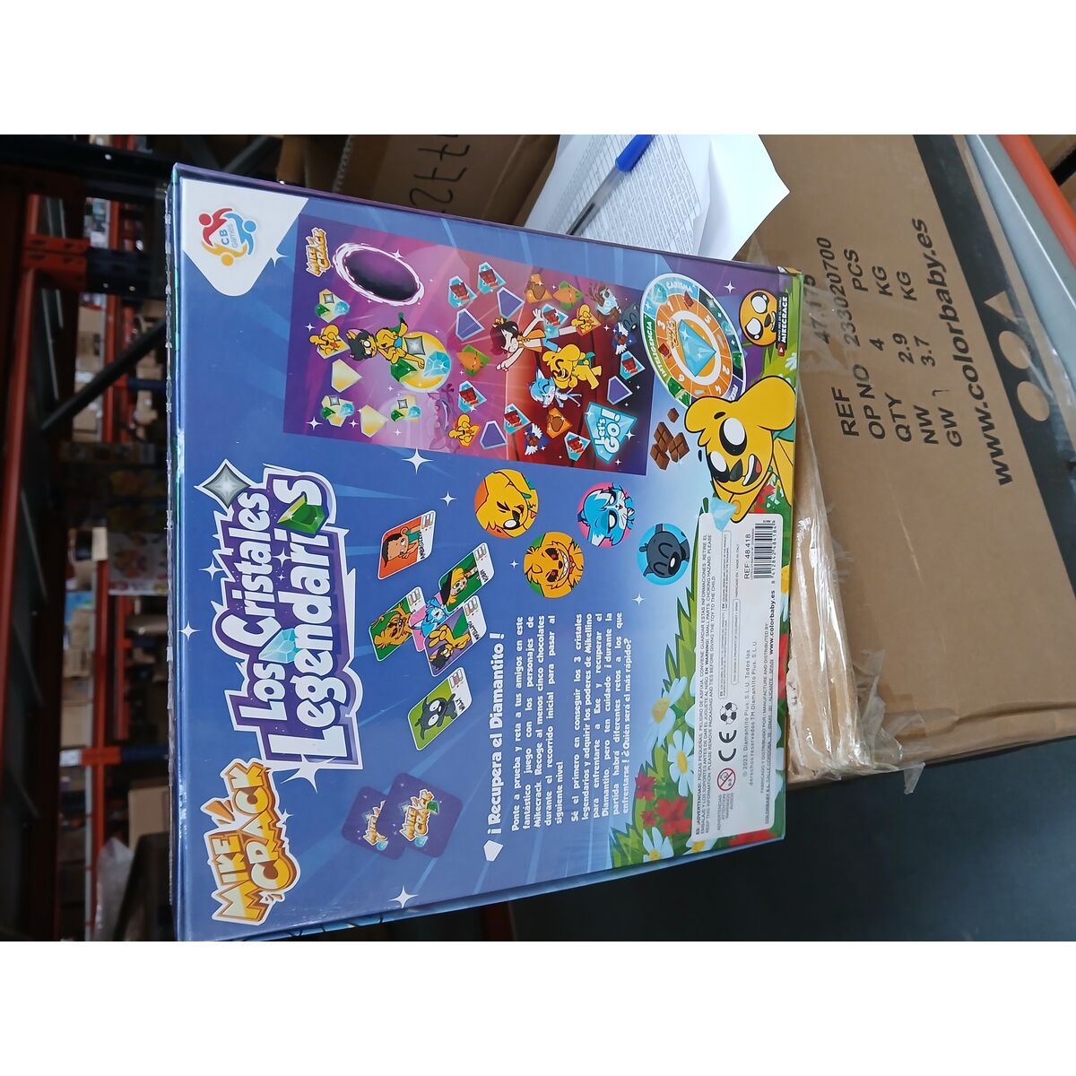 Sällskapsspel Mikecrack ¡Los cristales Legendarios! ES - 3