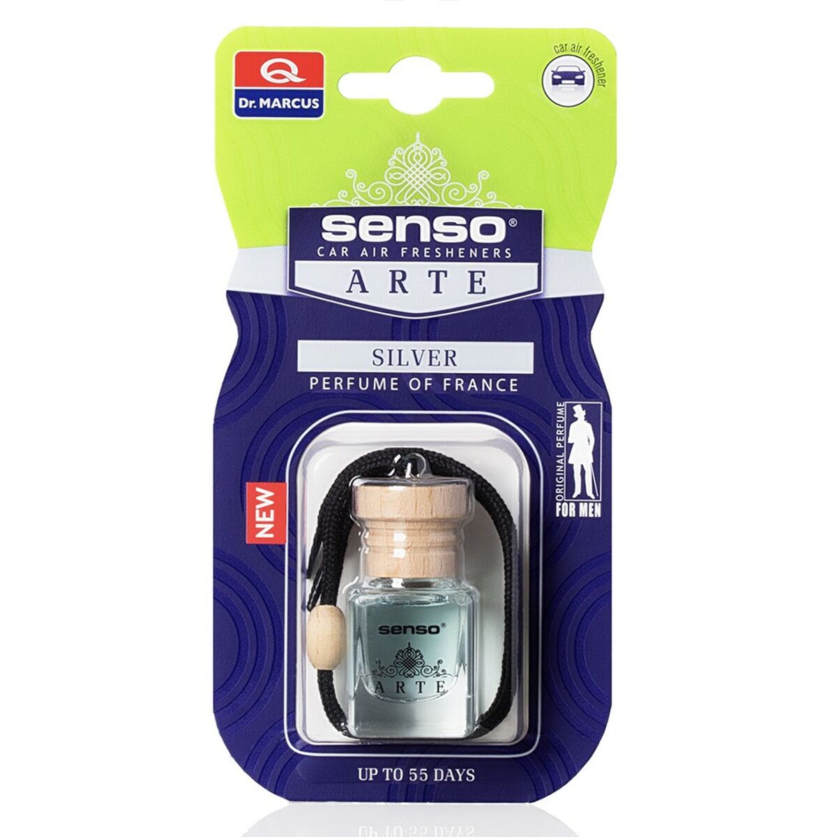 Billuftfreser Dr Marcus Arte 5 ml Trä Glas Hängen