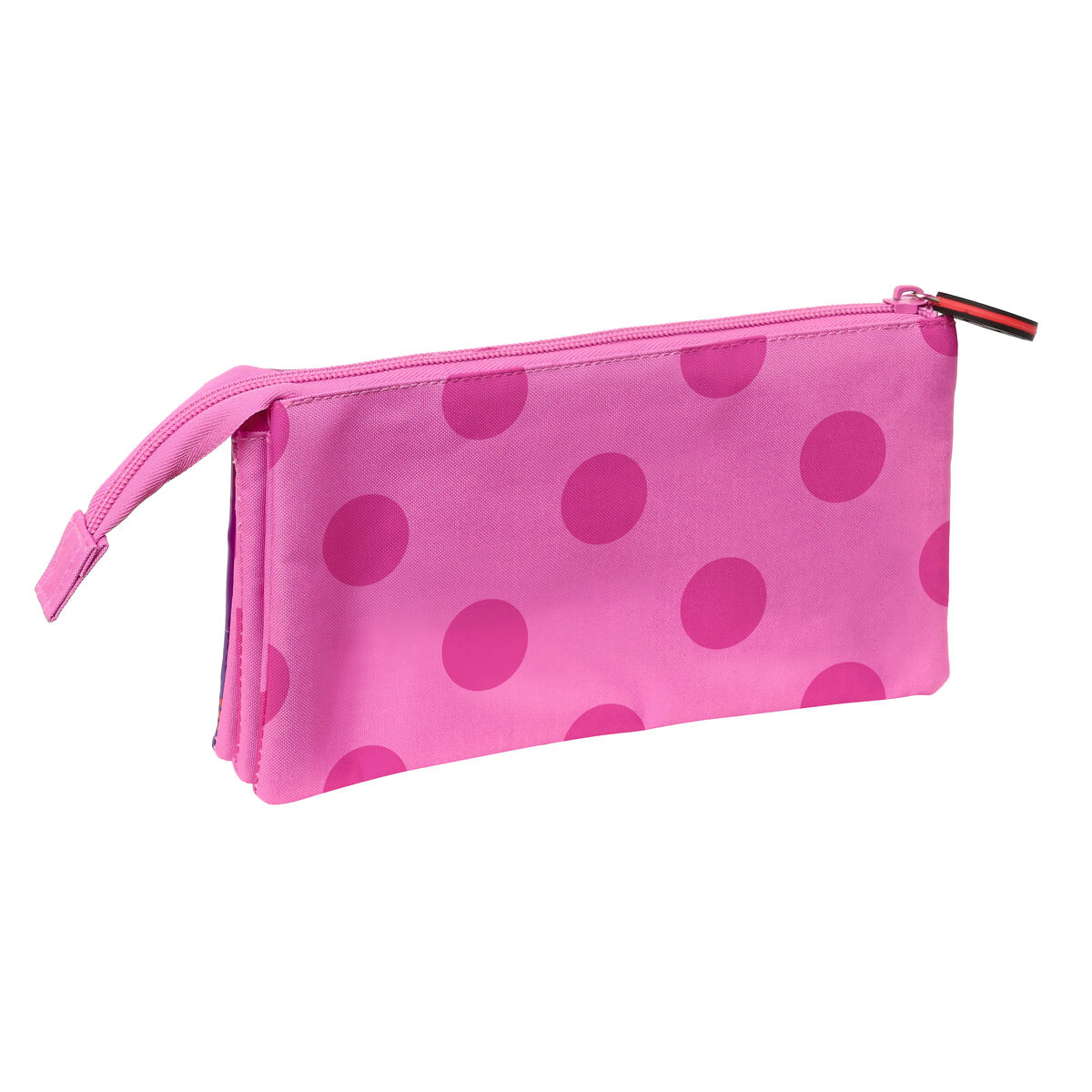 Tredubbel Carry-all Lady Bug Fuchsia (22 x 12 x 3 cm) - 2