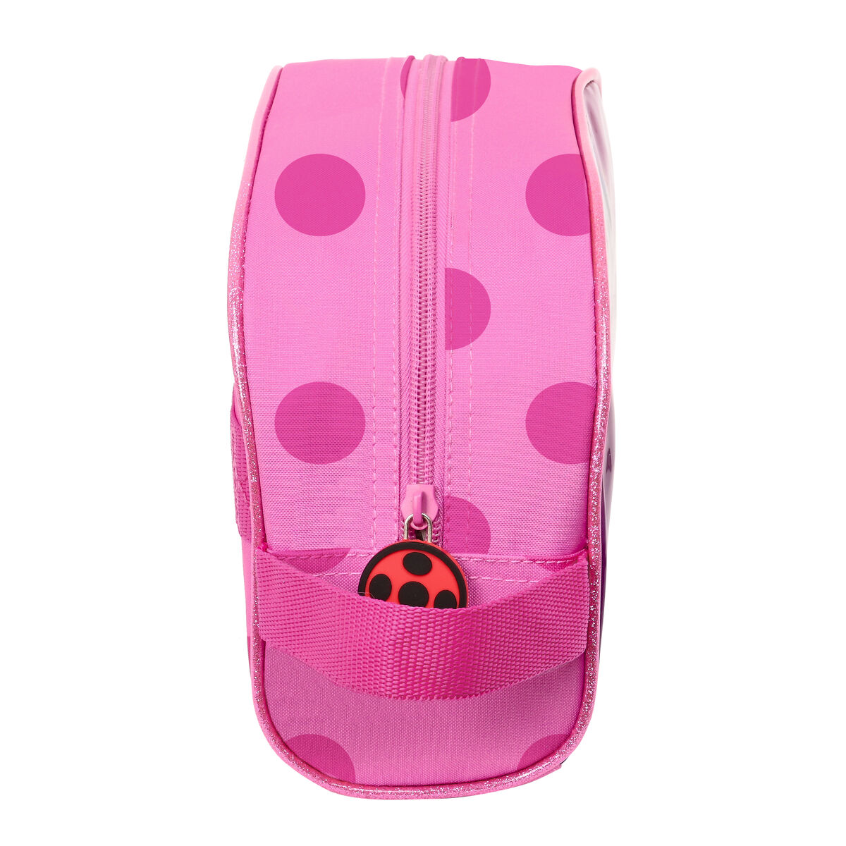 Skolnecessär Lady Bug Fuchsia 26 x 16 x 9 cm - 3