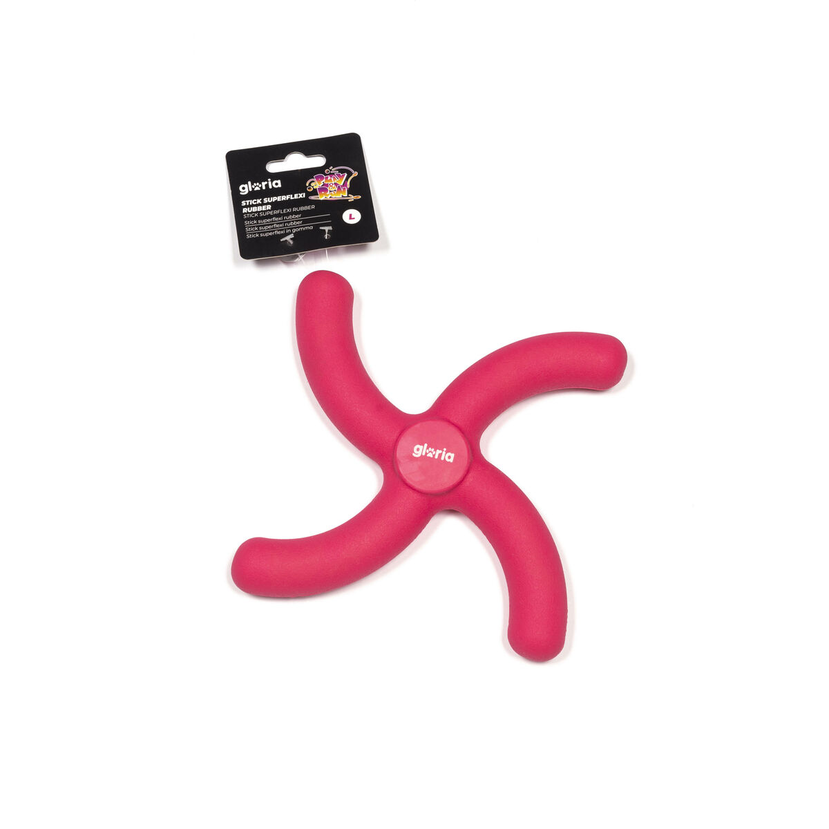 Tuggleksak för hundar Gloria SUPERFLEXI Multicolour 24 cm