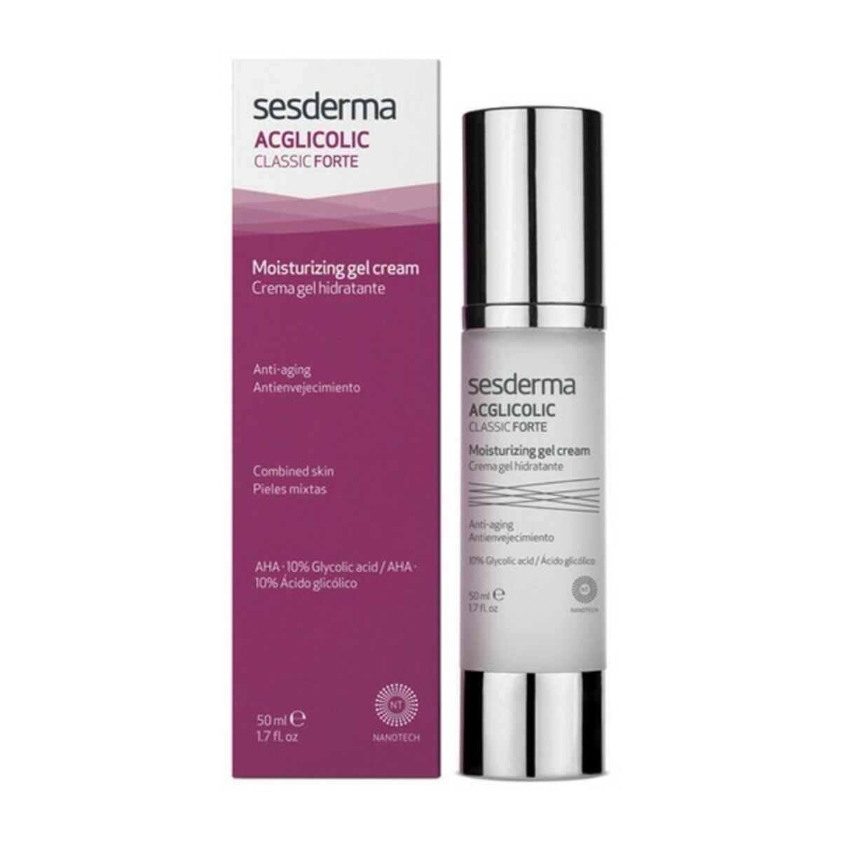 Dagkräm mot rynkor Sesderma Acglicolic 50 ml