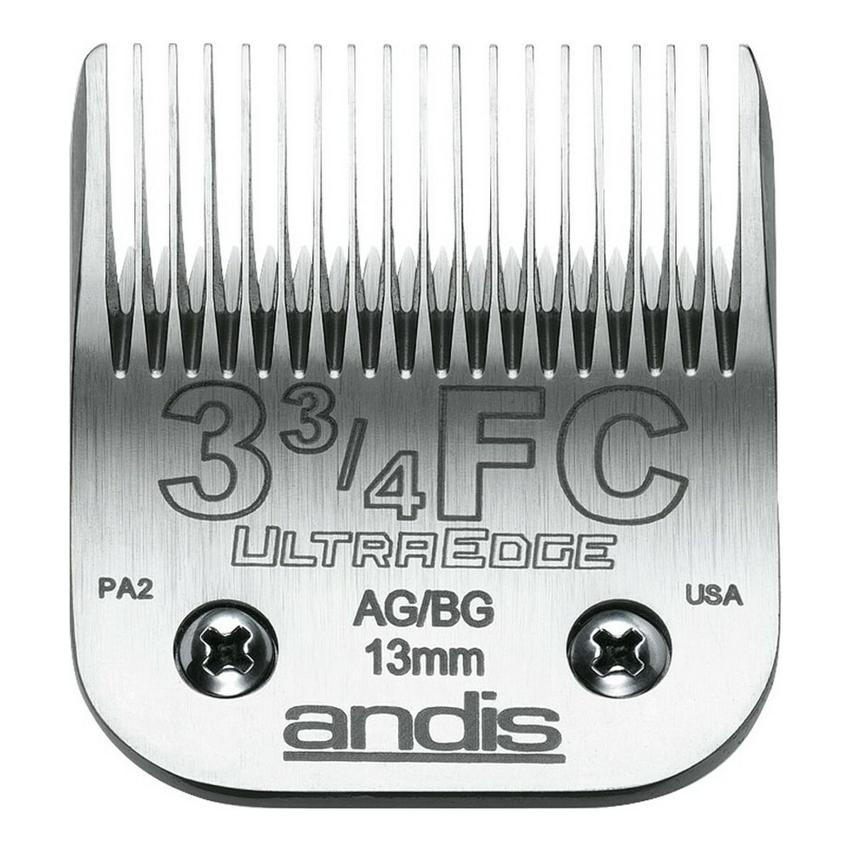Rakblad Andis 3 3/4FC Stål Kromad