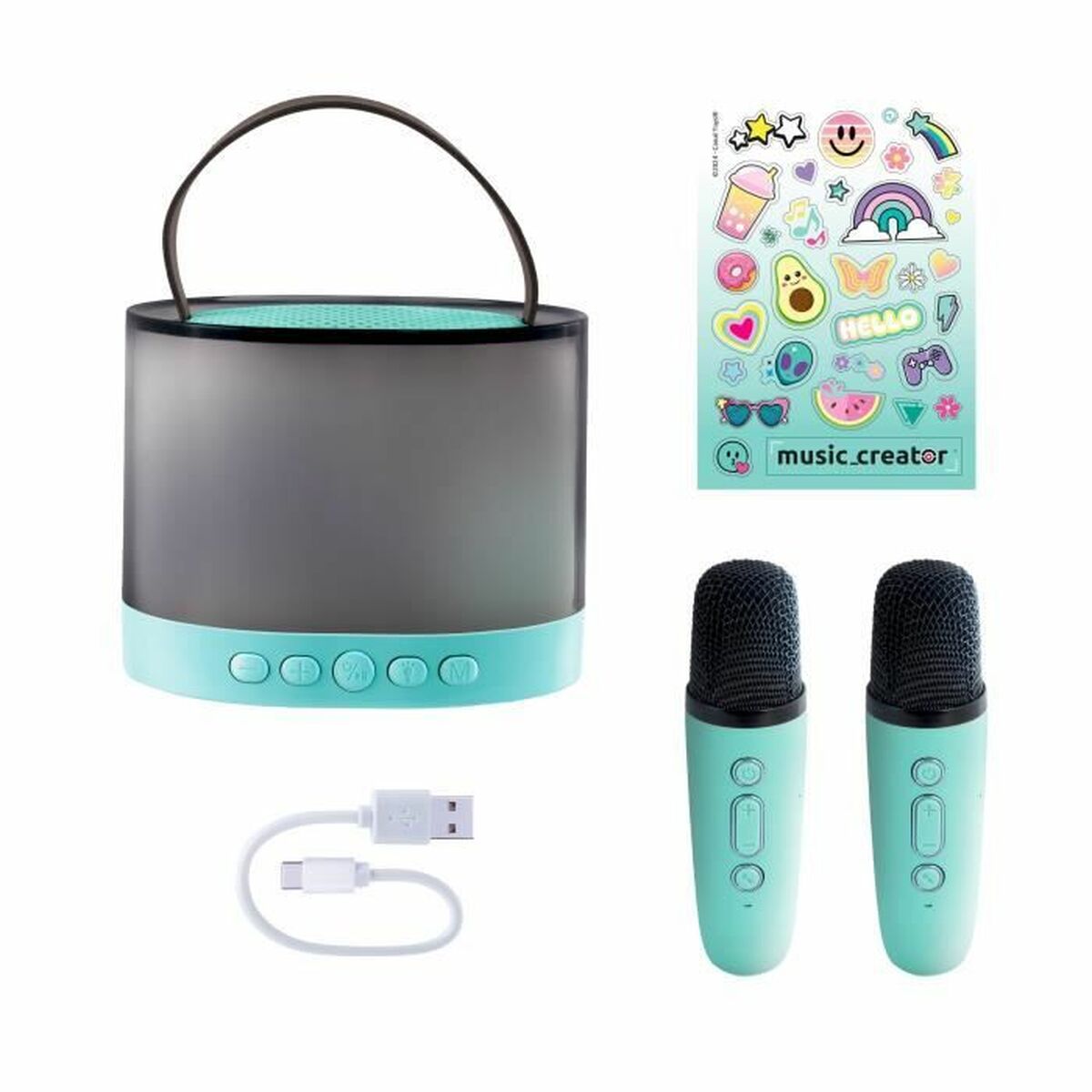 Högtalare med Karaoke Mikrofon Canal Toys INF 044 - 3