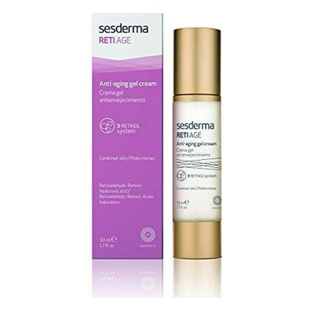 Kräm mot rynkor Sesderma Age 50 ml
