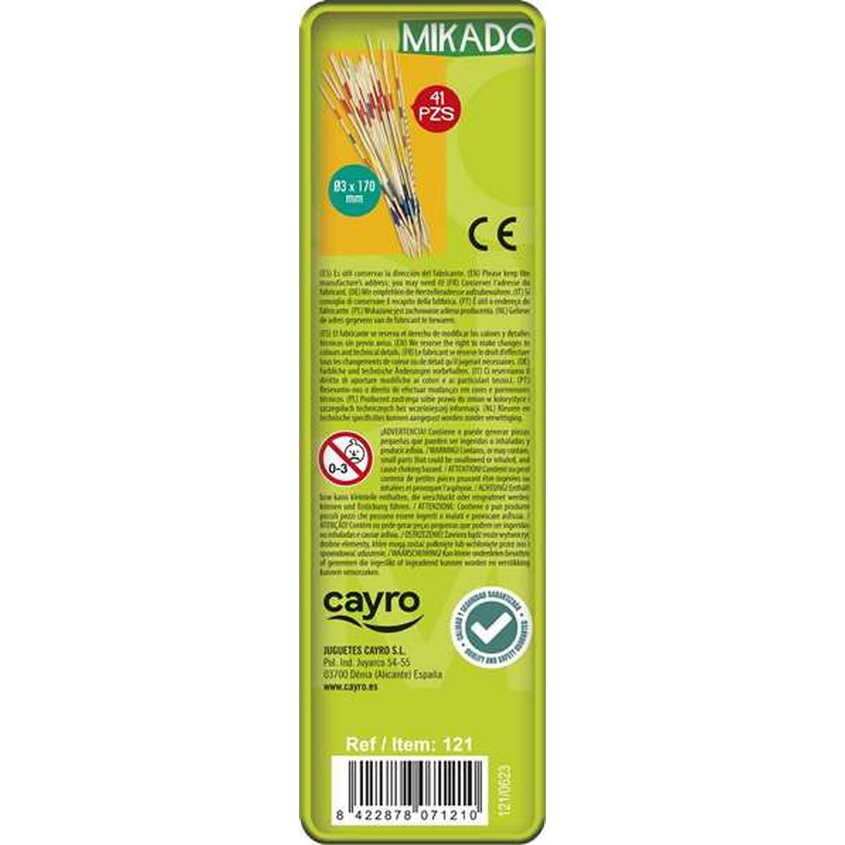 Sällskapsspel Cayro Mikado 41 Delar - 2