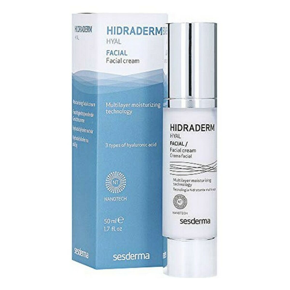Fuktgivande ansiktskräm Sesderma Hidraderm Hyal 50 ml - 2
