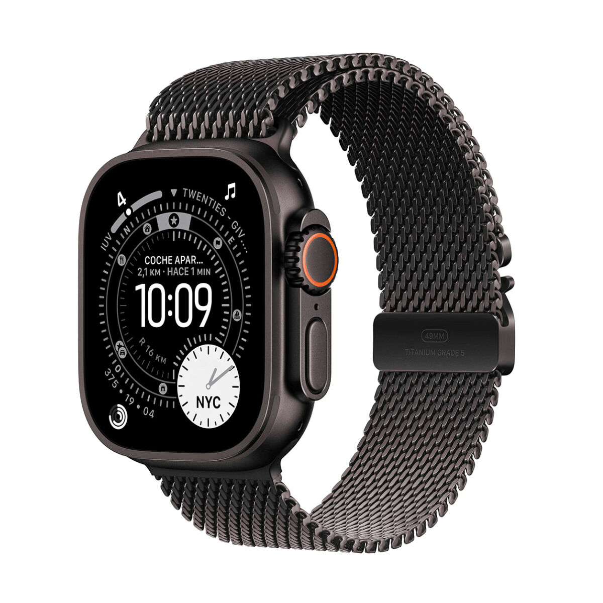 Smartklocka Apple MF1T4QL/A Svart 49 mm