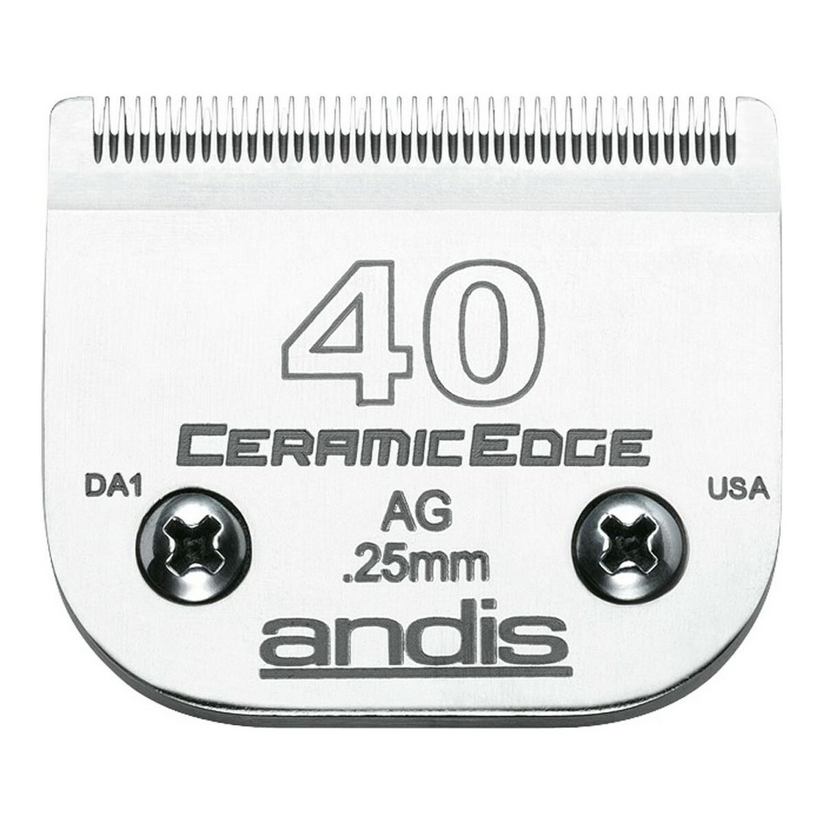 Byte av rakapparatblad Andis S-40 Hund Keramik 0,25 mm