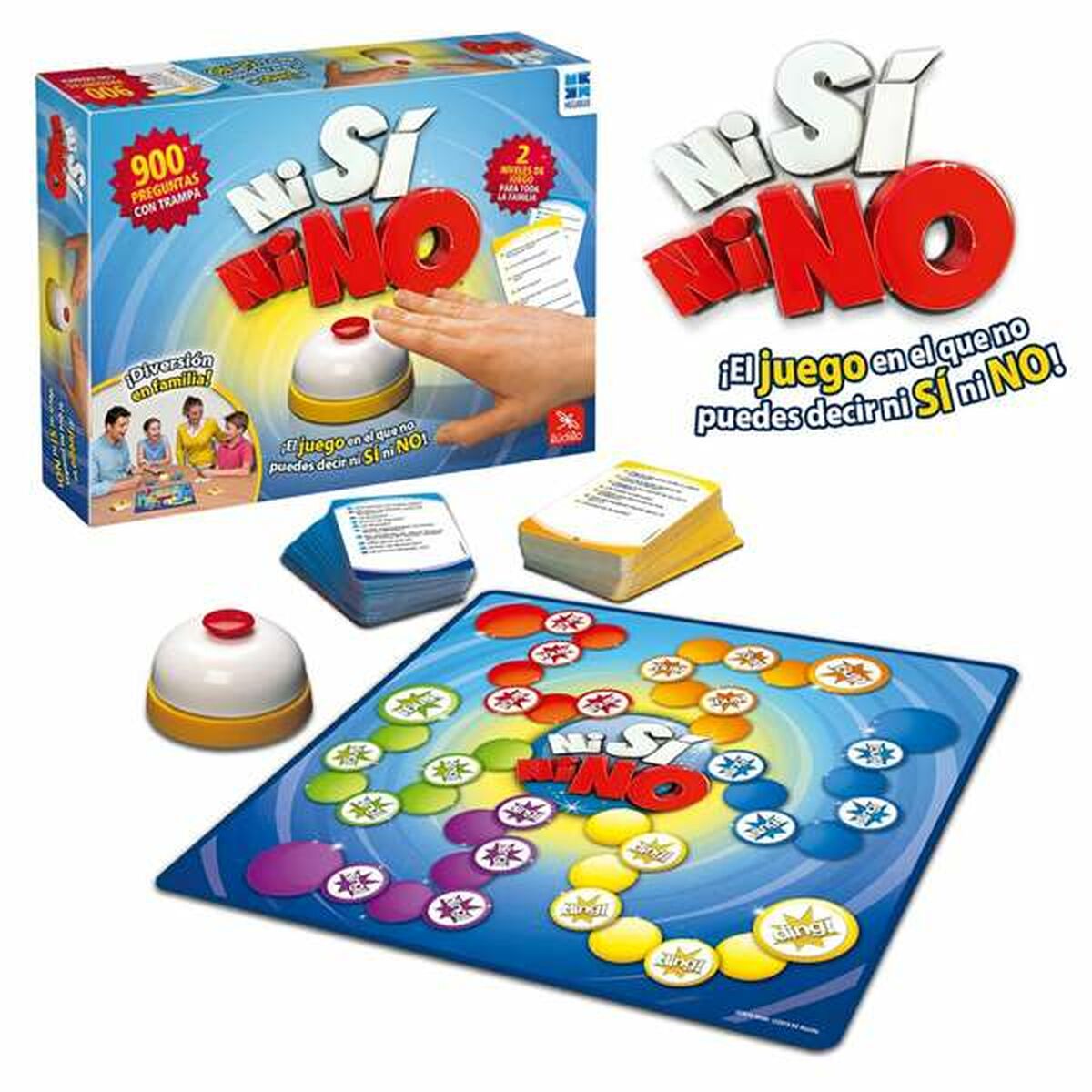 Sällskapsspel Megableu Ni Si Ni No ES - 3