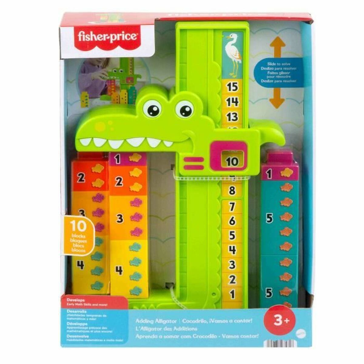 Utbildningsspel Fisher-Price El caimán - 2