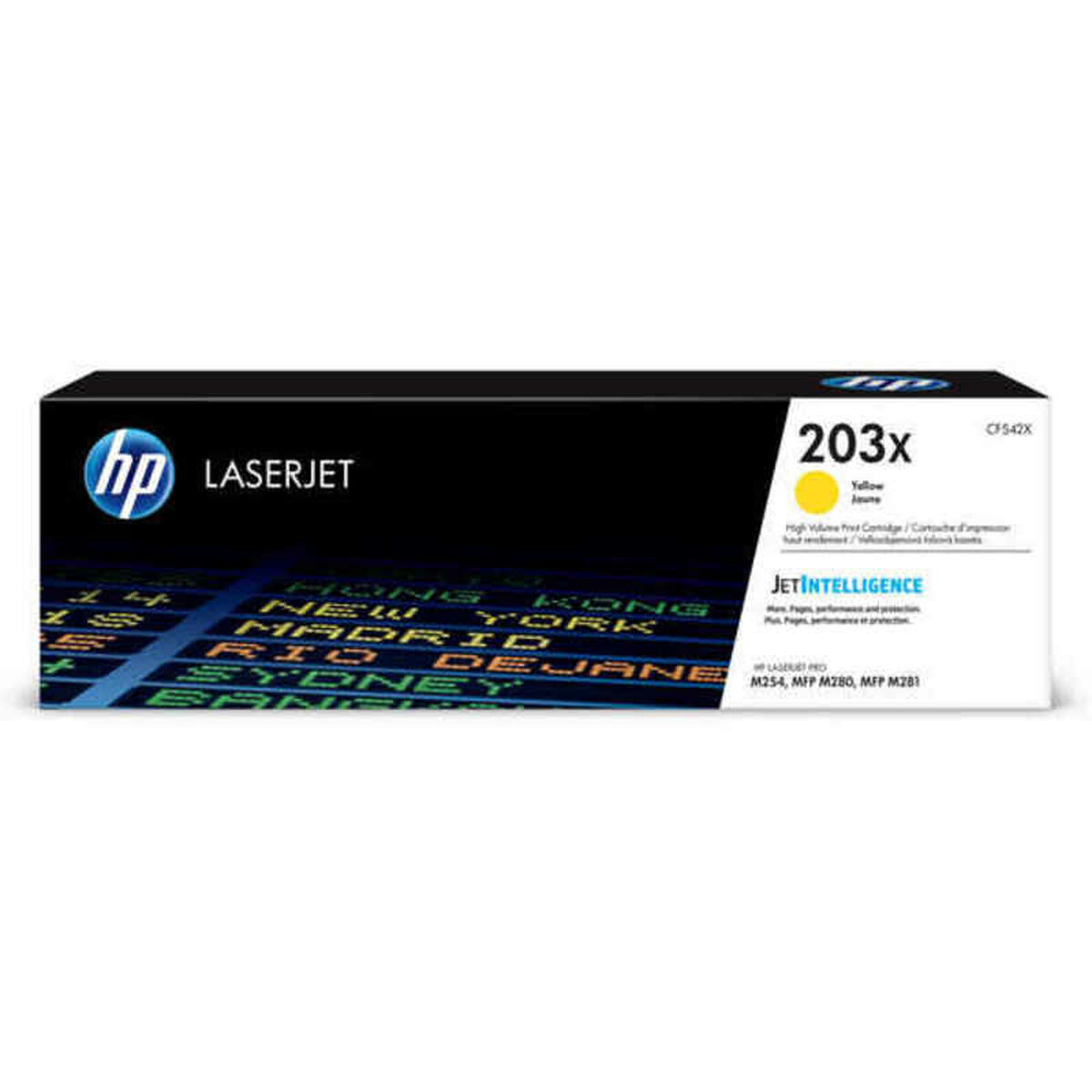 Original Toner HP CF542X Gul Multicolour