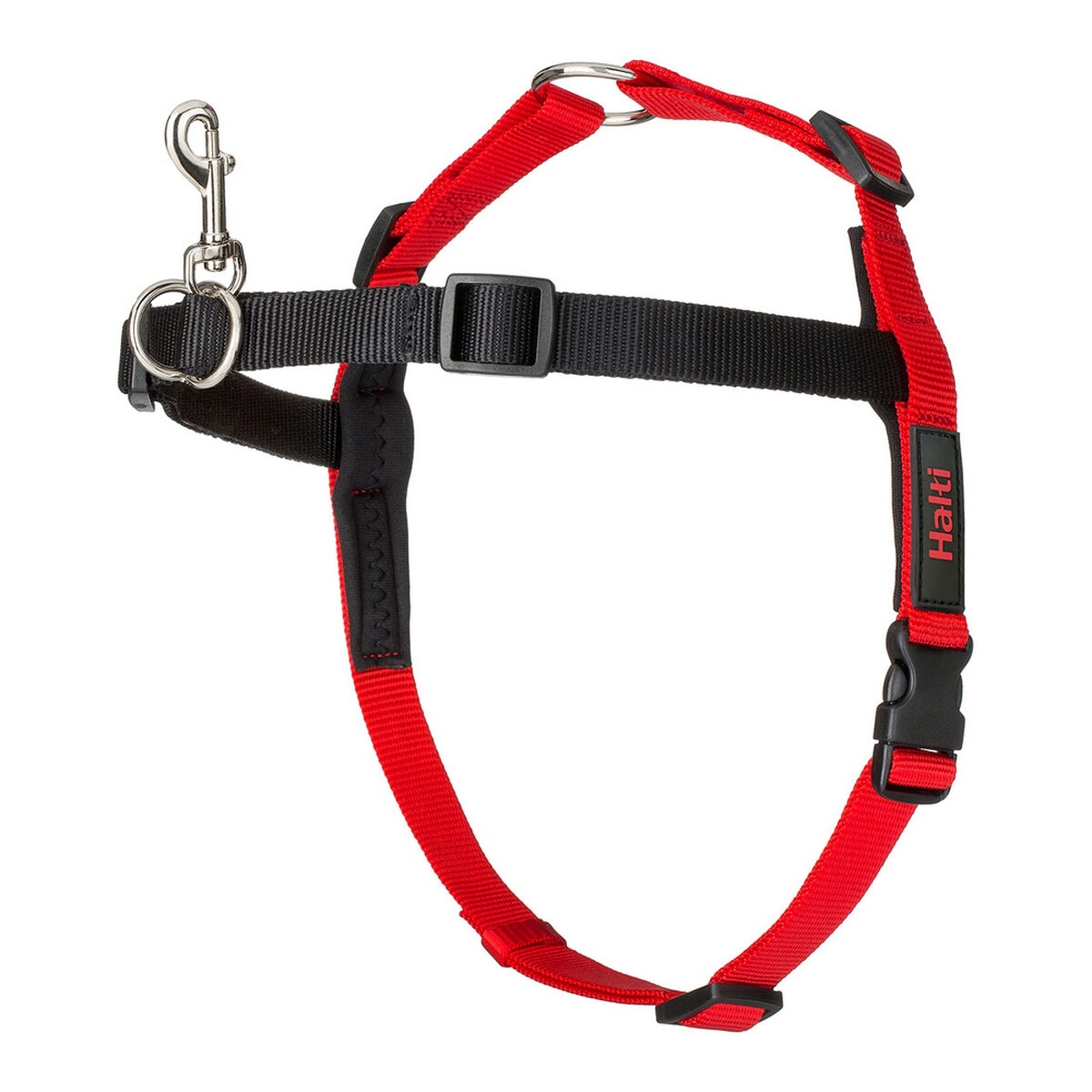 Hundsele Company of Animals Halti Svart/Röd Storlek M (58-86 cm)