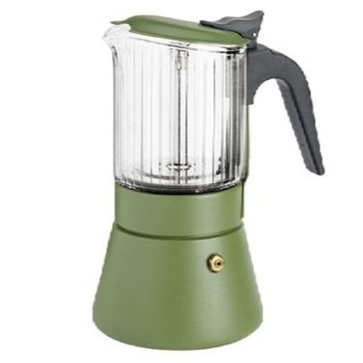 Italiensk Kaffepanna Inoxibar Clair Grön 9 Koppar