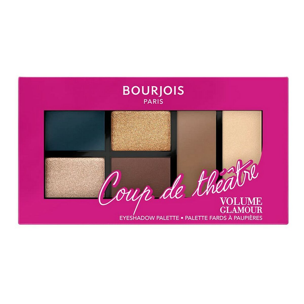 Ögonskuggspalett Bourjois Volume Glamour Nº 01-Intense 8,4 g