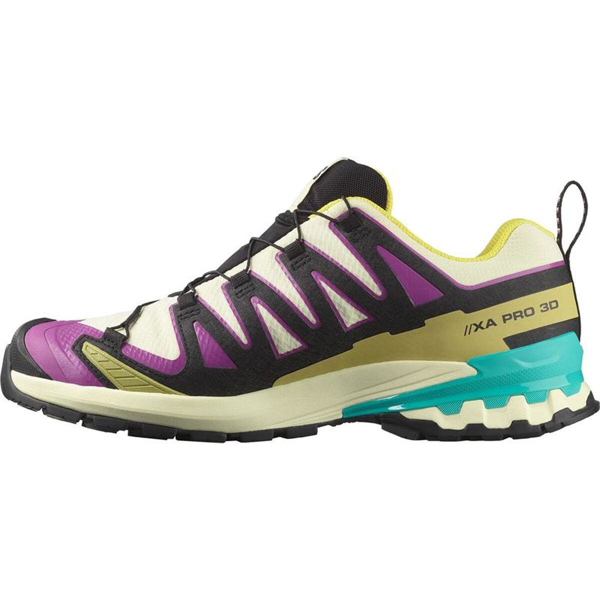 Herr trail löparskor (bergslöpning) Salomon Xa Pro 3D V9 Gtx Ljusbrun - 2