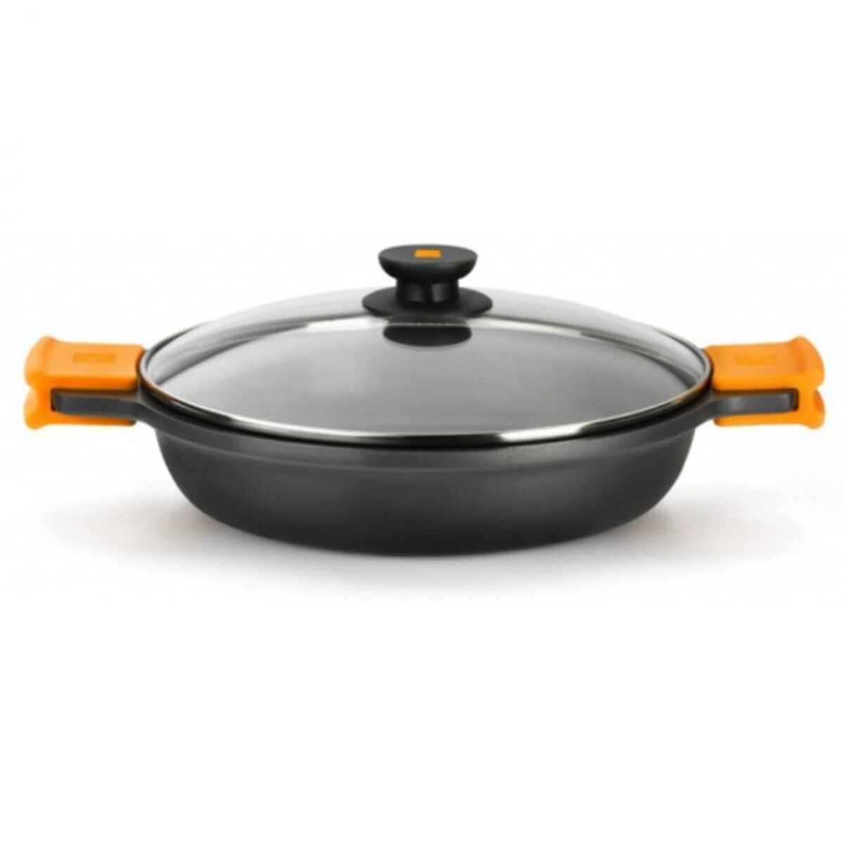 Kastrull BRA A270524 Svart Ø 24 cm 5 L 2,3 L