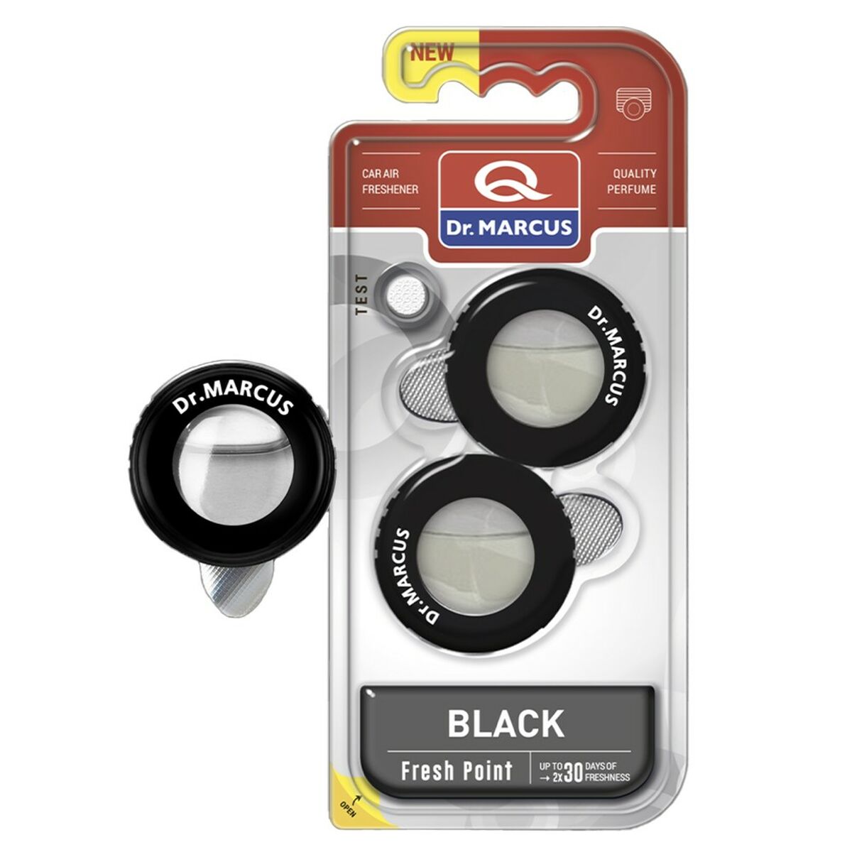Billuftfreser Dr Marcus Fresh Point black 2,5 ml Plast Doft 2 Delar (2 antal)