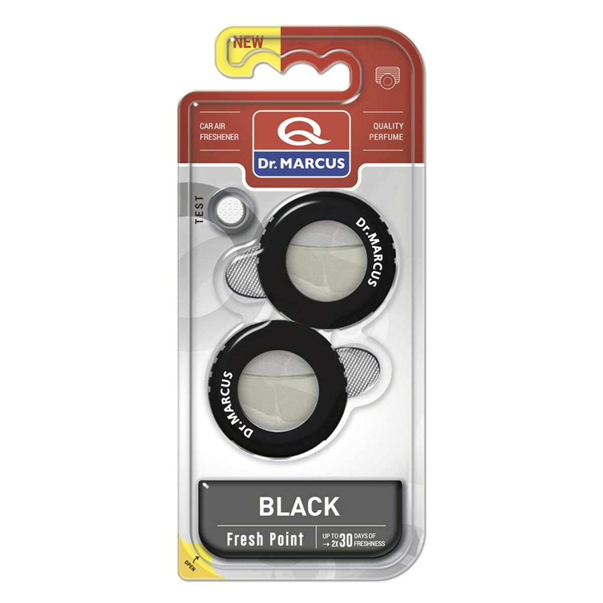 Billuftfreser Dr Marcus Fresh Point black 2,5 ml Plast Doft 2 Delar (2 antal) - 2