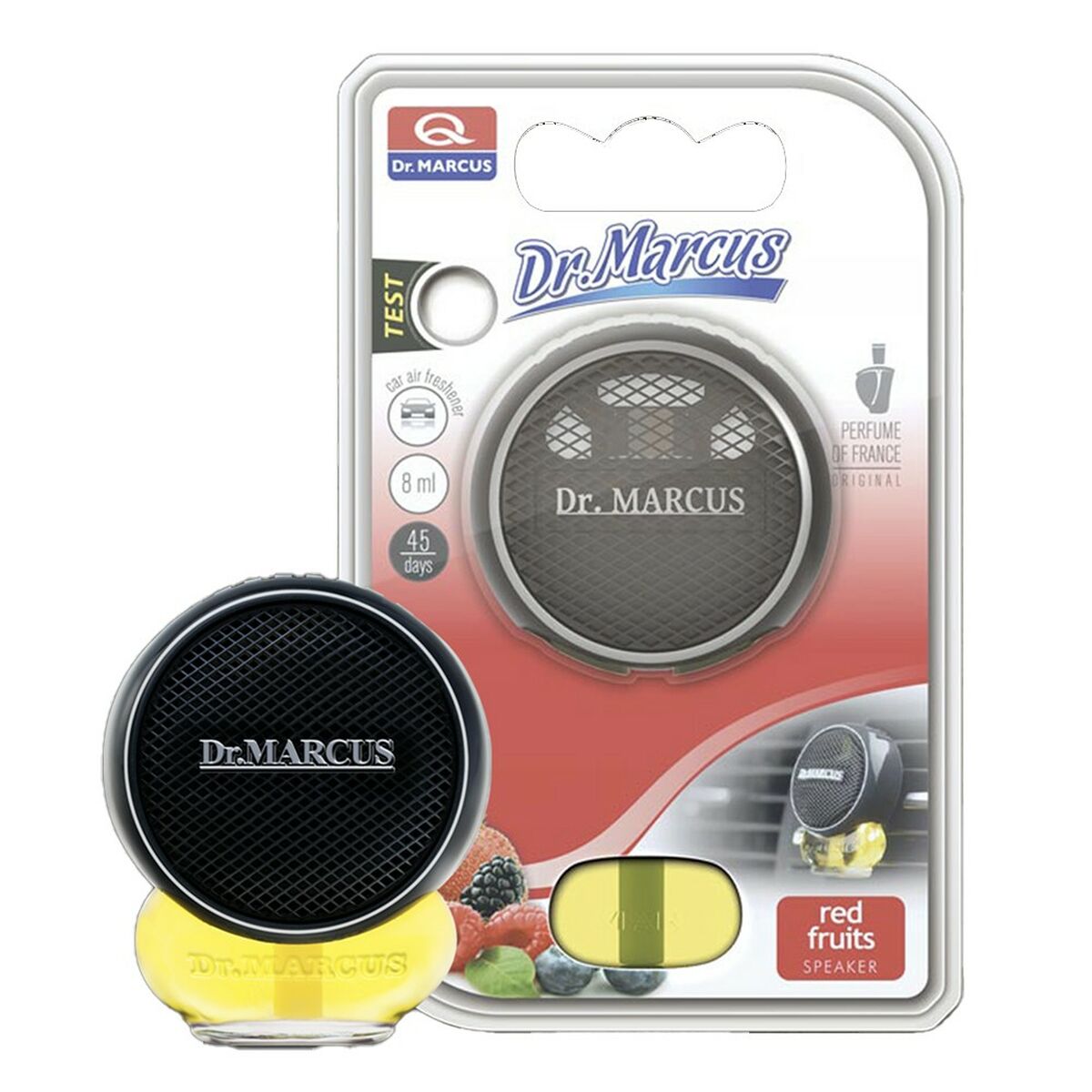 Billuftfreser Dr Marcus Speaker Röda Bär 8 ml Plast Doft (8 antal)