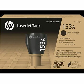 Toner HP Kit de recarga de tóner Original HP 153A LaserJet Tank negro Svart