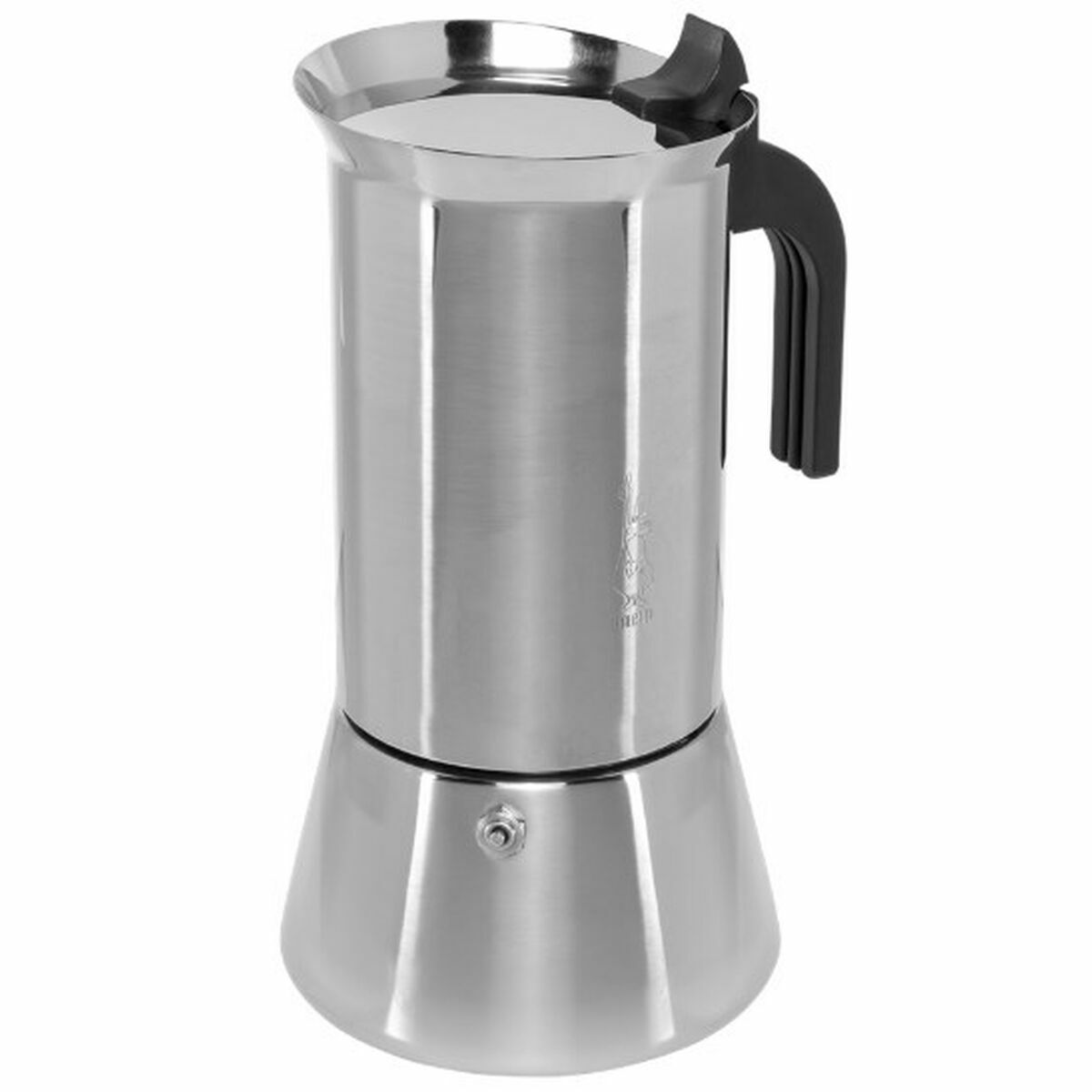 Italiensk Kaffepanna Bialetti Silvrig Trä Rostfritt stål