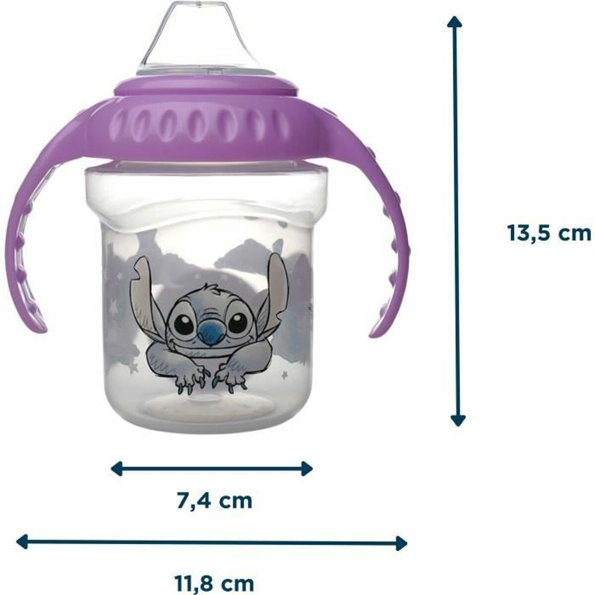 övningskoppen ThermoBaby Blå 250 ml - 2