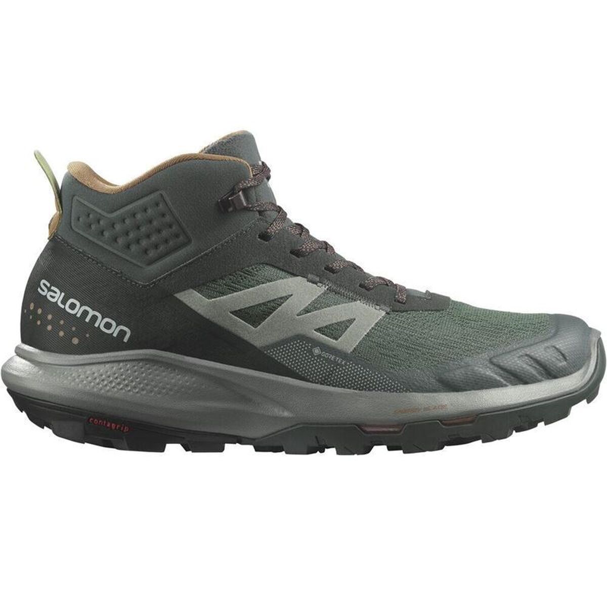 Vandring stövlar Salomon Outpulse Mid Gore - Tex Urban Grå