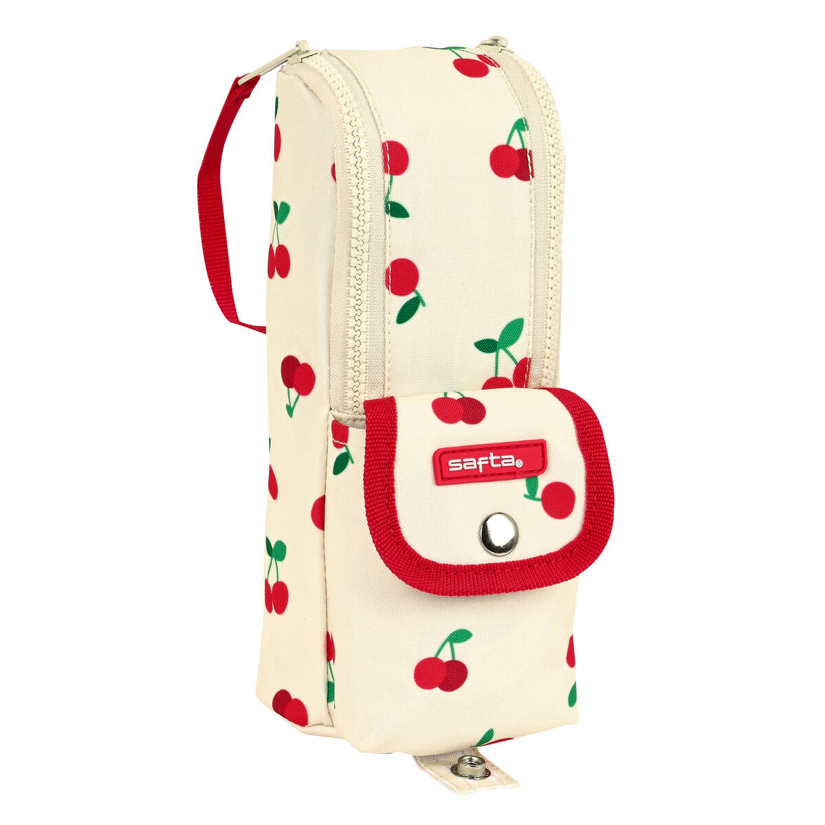 Skolväska Safta Cherry Beige (6 x 21 x 6 cm)