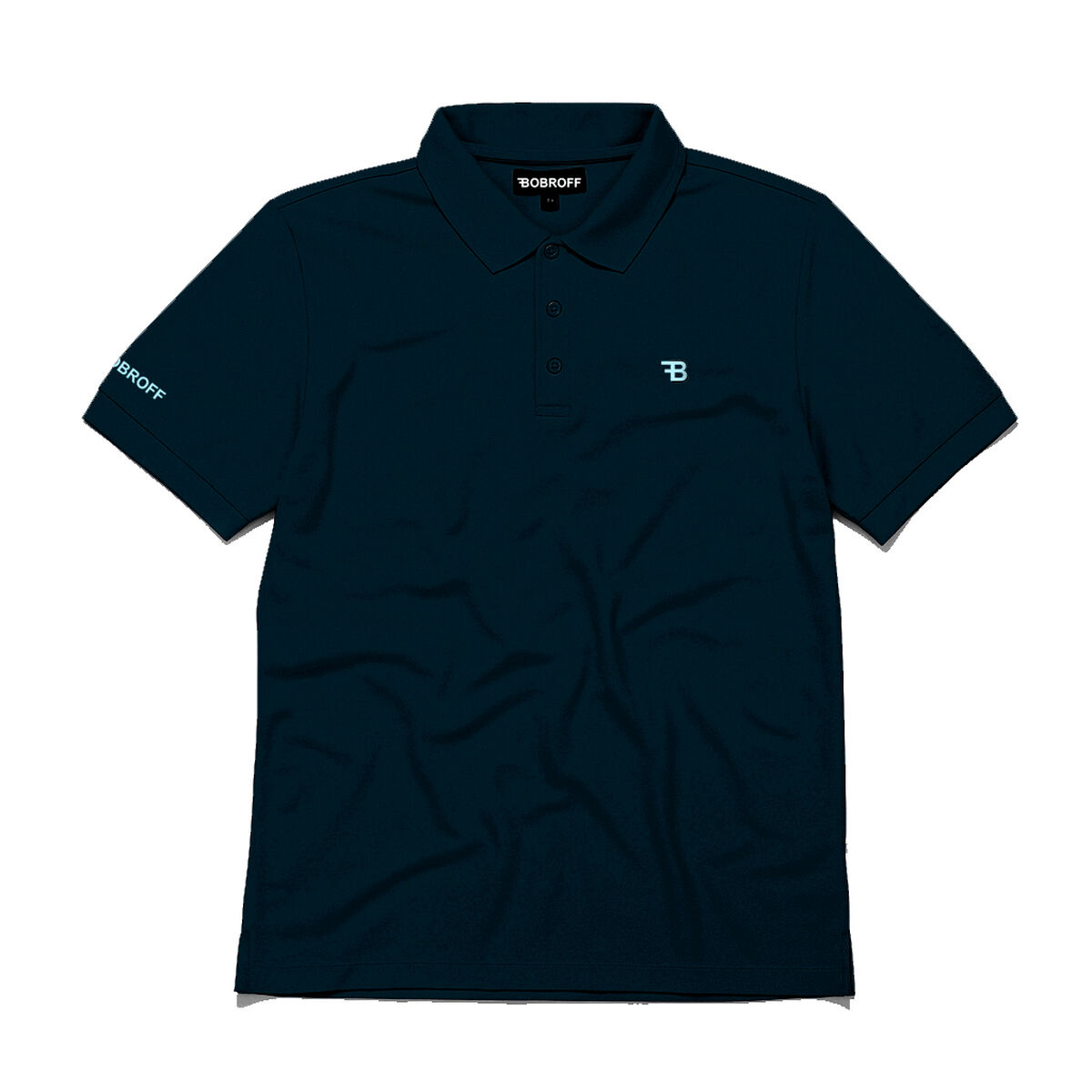 Polotröja kortärmad Herr Bobroff Navy