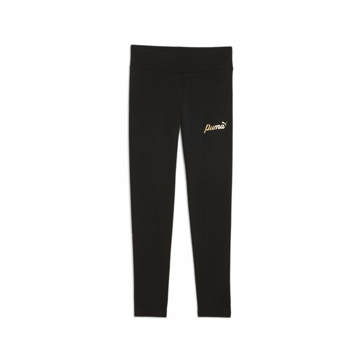 Sport-leggings, Barn Puma Essentials+ Script Metallic Svart