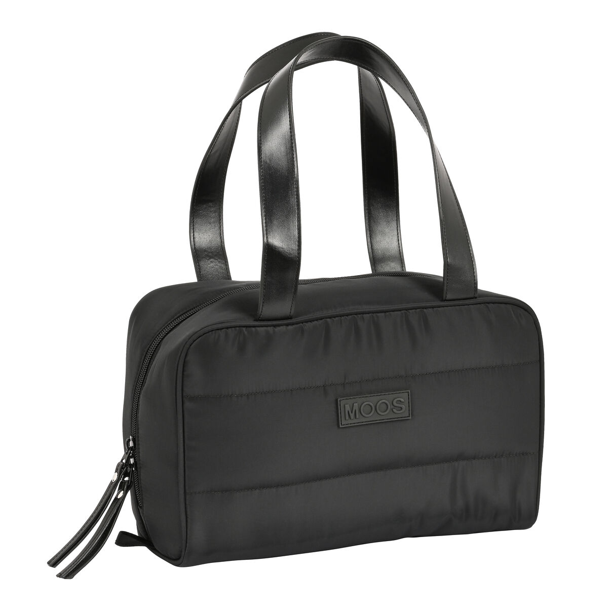 Skolnecessär Moos Negro Vadderad Svart 31 x 14 x 19 cm