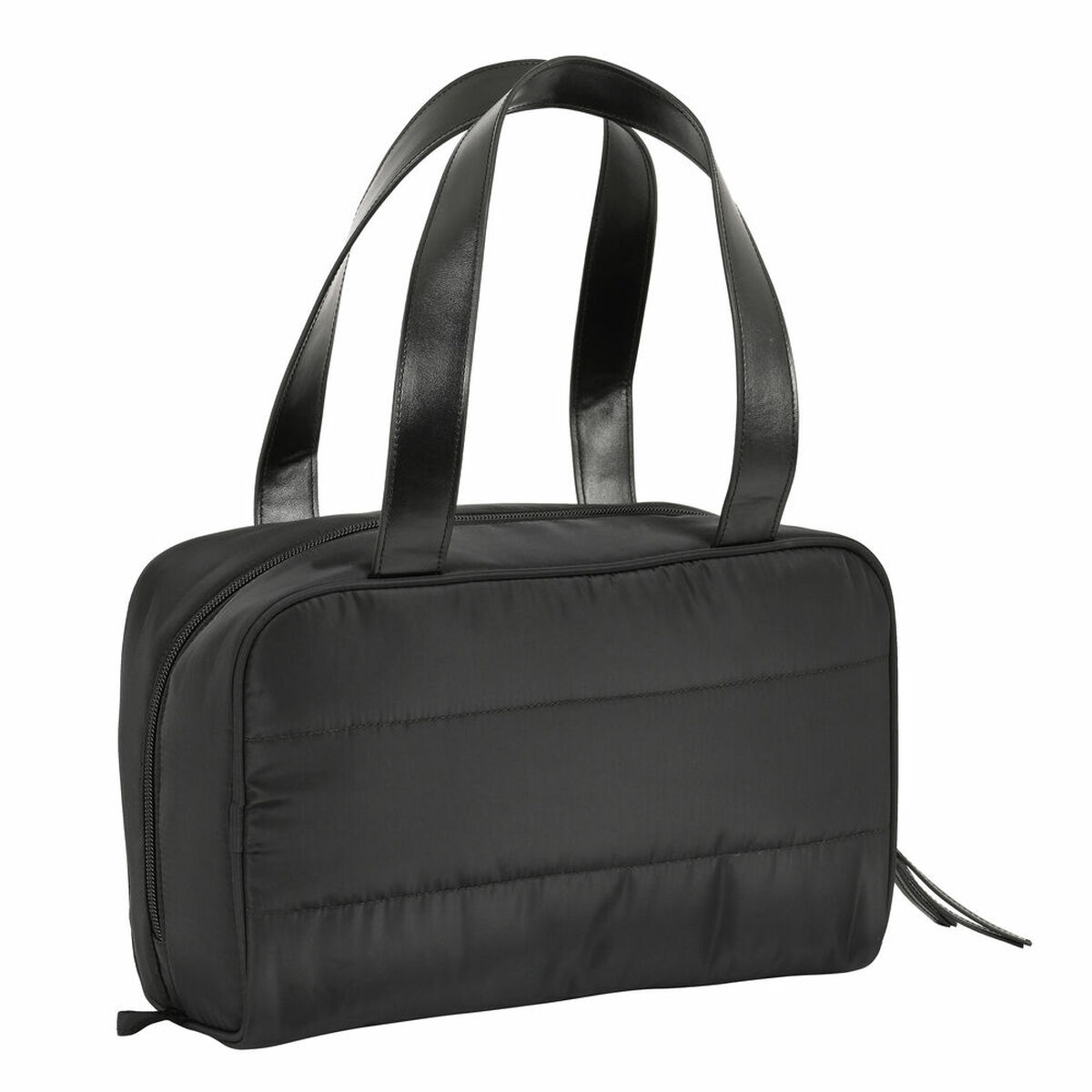 Skolnecessär Moos Negro Vadderad Svart 31 x 14 x 19 cm - 2