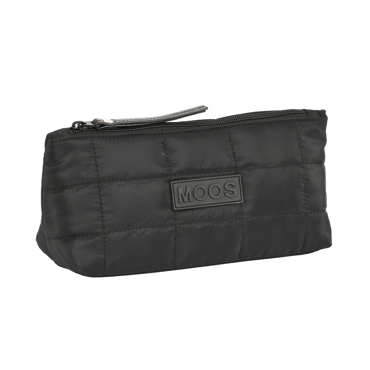 Skolnecessär Moos Negro Vadderad Svart 23 x 12 x 8 cm