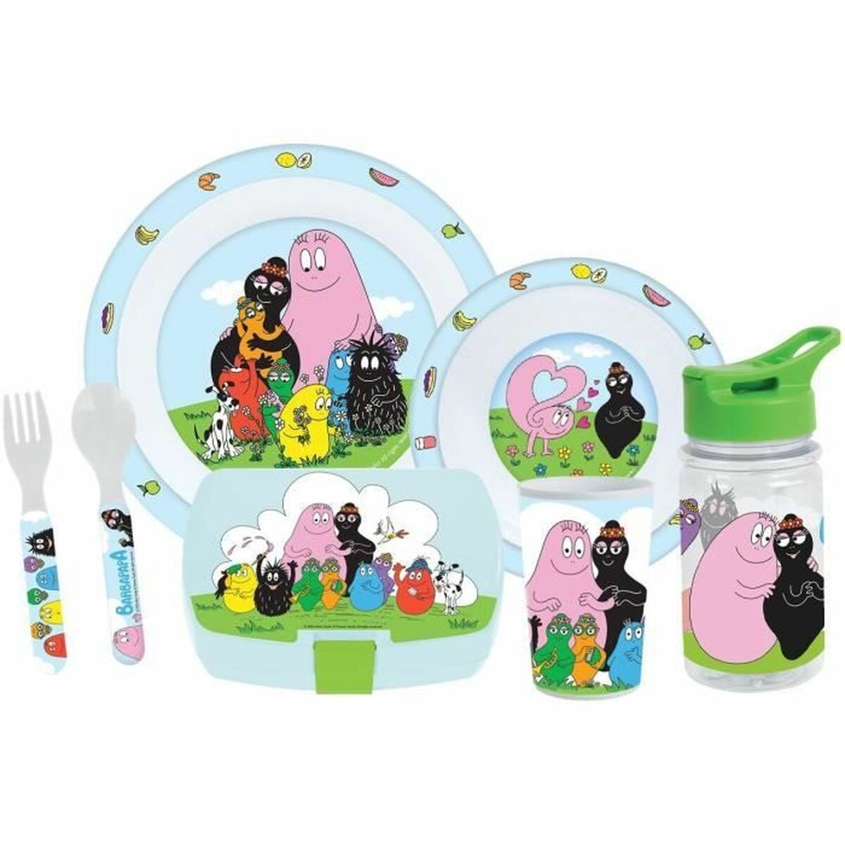 Servissats Fun House Plast 6 Delar