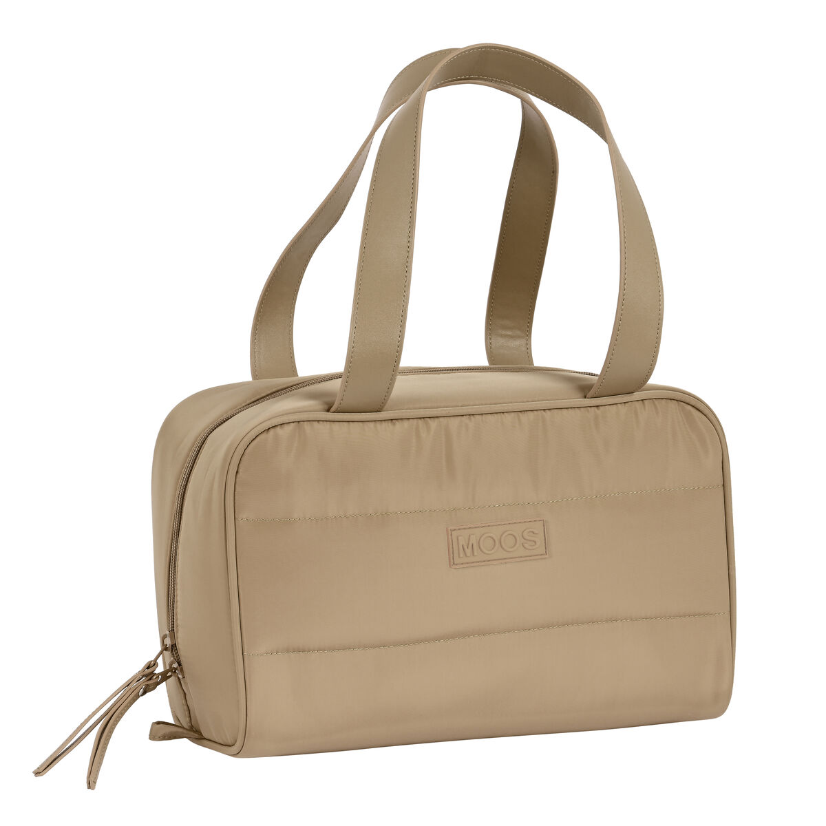 Skolnecessär Moos Camel Vadderad Kamel 31 x 14 x 19 cm