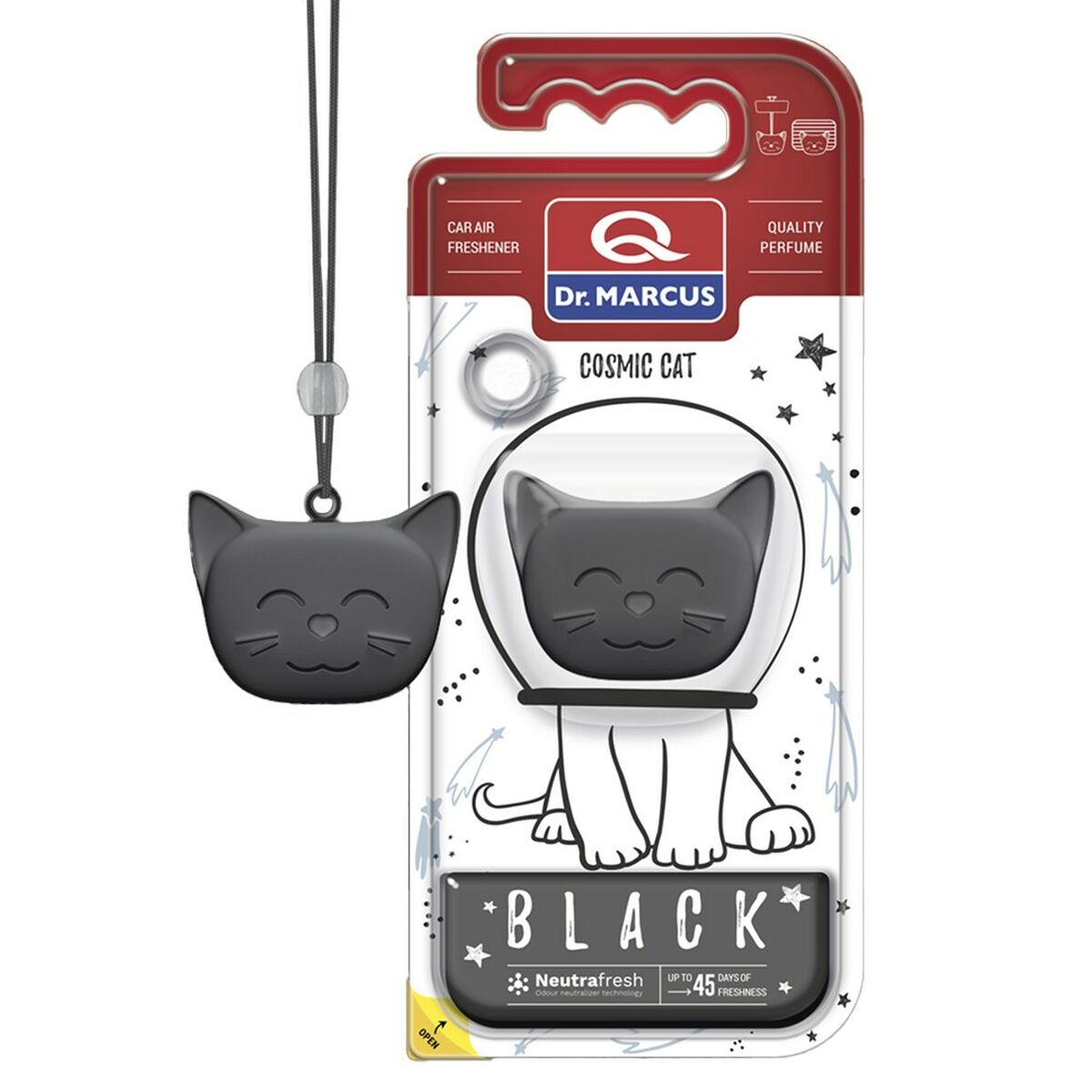 Billuftfreser Dr Marcus COSMIC CAT BLACK black Plast
