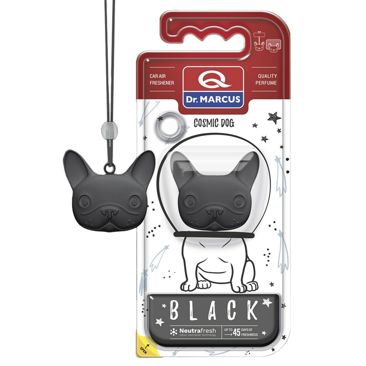 Billuftfreser Dr Marcus COSMIC DOG BLACK black Plast