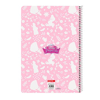 Anteckningsbok Disney Princess Magical Beige Rosa A4 80 Blad